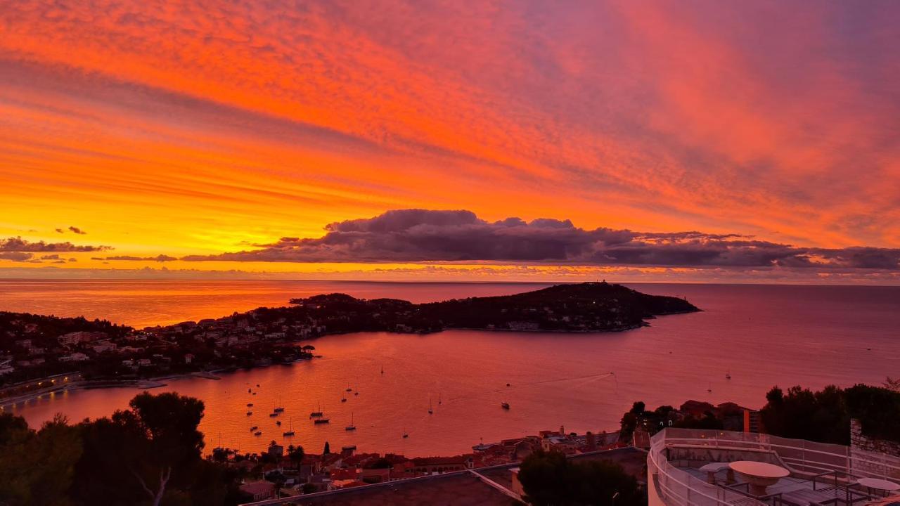 Ferienwohnung Le Rooftop 180 Villefranche-sur-Mer Exterior foto