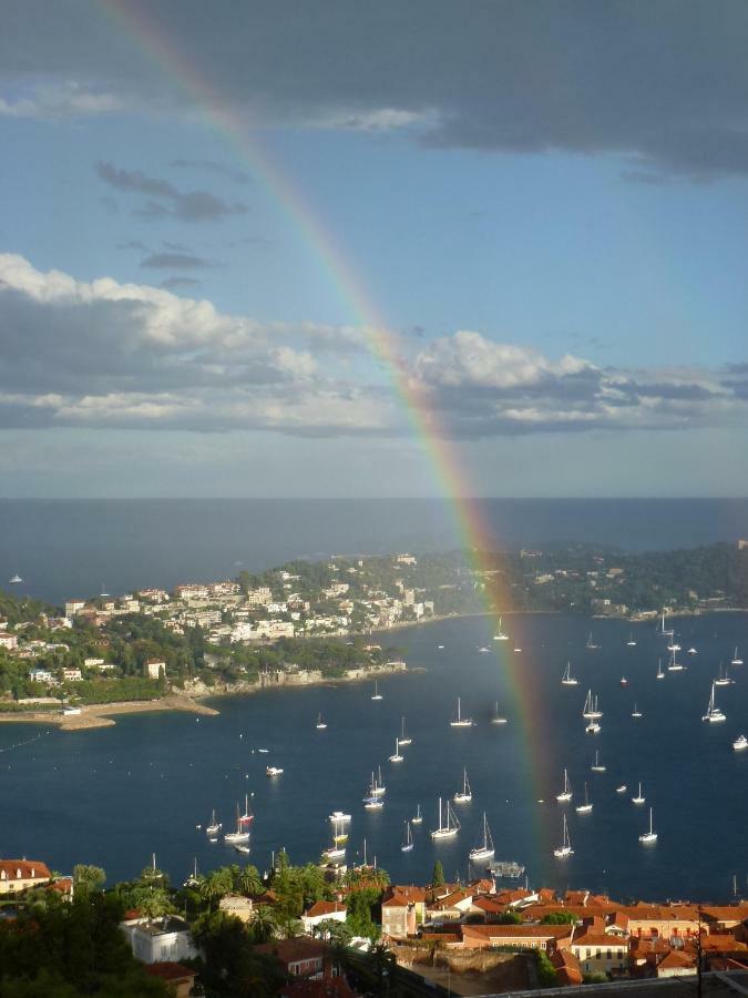 Ferienwohnung Le Rooftop 180 Villefranche-sur-Mer Exterior foto