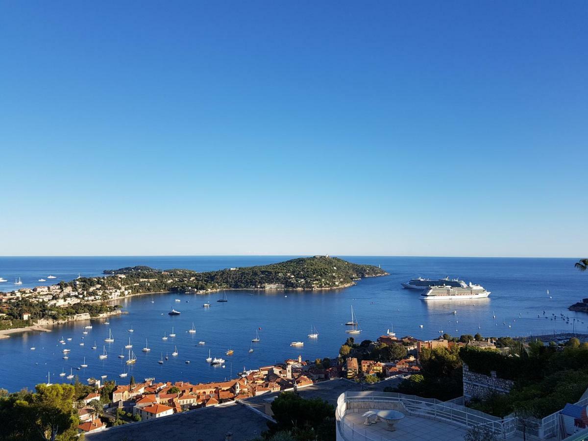 Ferienwohnung Le Rooftop 180 Villefranche-sur-Mer Exterior foto